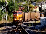 Into the siding